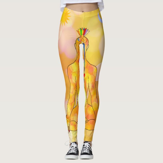 Chakra-Leggings Leggings (Vorderseite)
