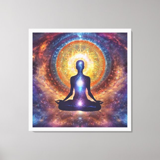 Chakra Leinwanddruck (Vorderseite)