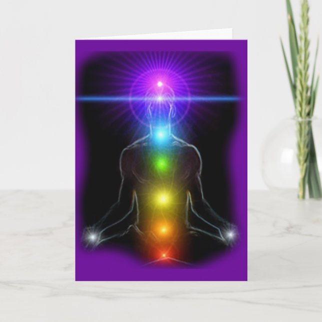 CHAKRA LIGHTS KARTE (Vorderseite)