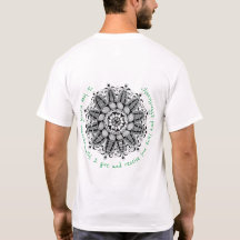 Chakra Mandala T - Shirt für Männer