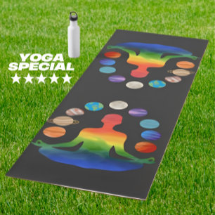 Chakra-Meditation Spirituelle Energie Yogamatte