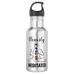 Chakra Meditation Wasser Flasche mit starker Medit Edelstahlflasche