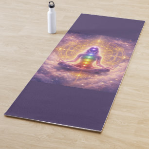 Chakra-Meditations-Yogamatte Spirituelle Kunst Yogamatte