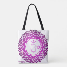 Chakra OM Namaste ganz über DruckTasche