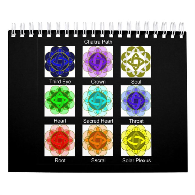 "Chakra-Pfad" Heilende Mandalas Kalender (Titelbild)