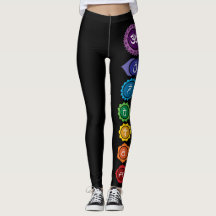 Chakra Reiki Ninja Göttin-Leggings