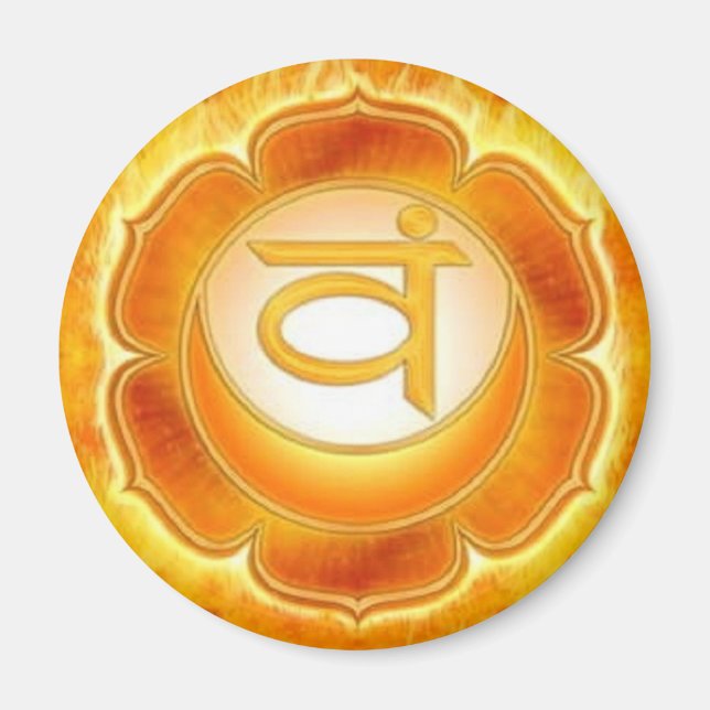 Chakra - Sacral - Magnet (Vorne)