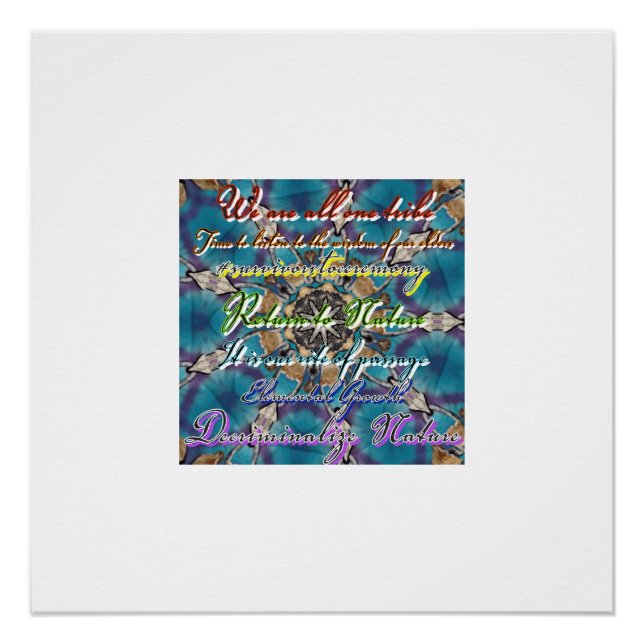 Chakra Stamm 1 Root Top Poster (Vorderseite)