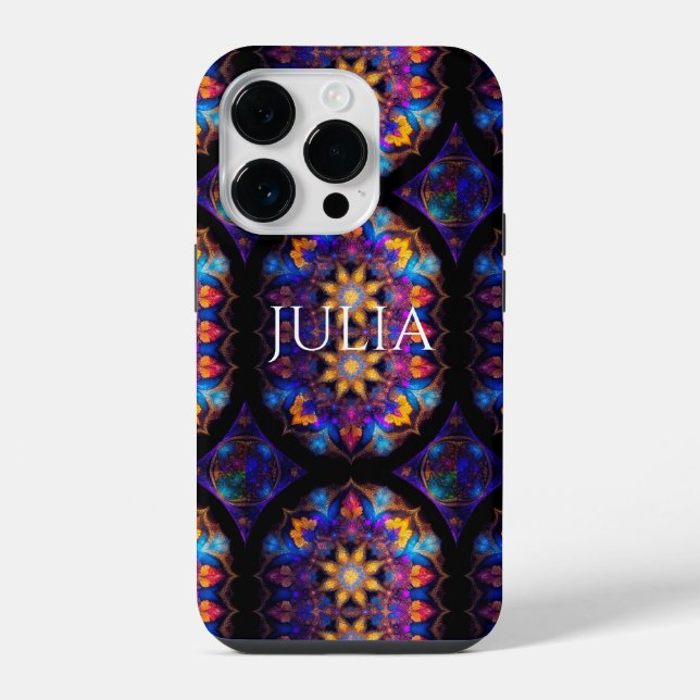 CHAKRA STAR NEW AGE DESIGN iPhone HÜLLE (Rückseite)
