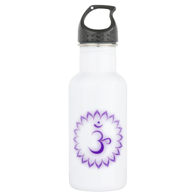 Chakra Symbols Trinkflasche (Vorderseite)