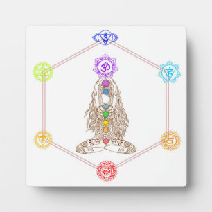 Chakra Tabletop Dekoration Fotoplatte
