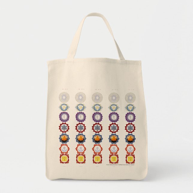 Chakra Taschen-Tasche Tragetasche (Vorne)
