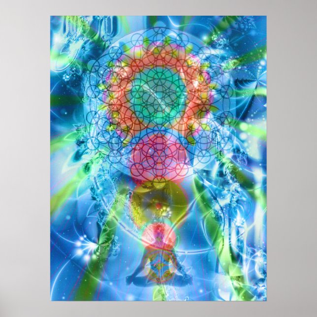 Chakra-Träumen Poster (Vorne)