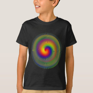 chakra Verzerrungs-Fraktal vert apperal T-Shirt