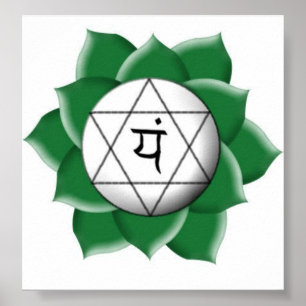 Chakra Vier-Ahahata Poster