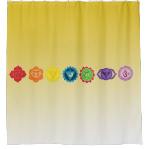 Chakra Yoga-Duschvorhang Duschvorhang
