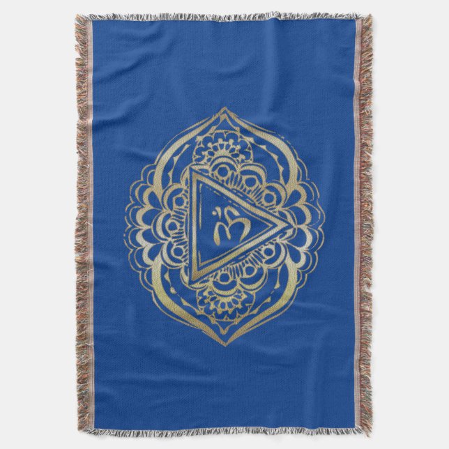Chakras Ajna - Blanket Decke (Vorderseite Vertikal)
