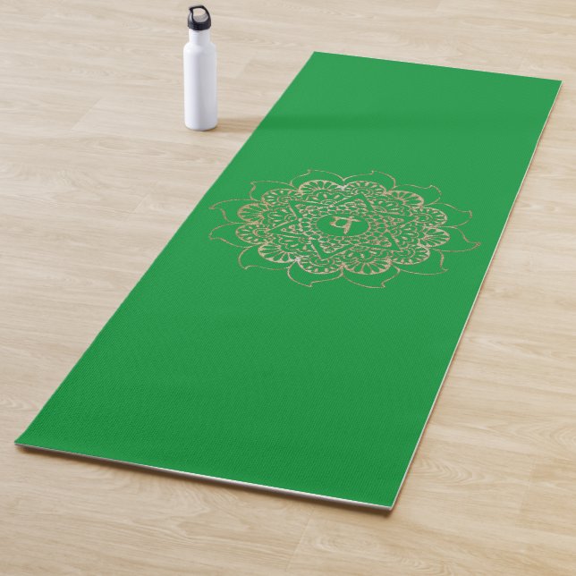 Chakras Anahata - Yoga Mat Yogamatte (Beispiel)