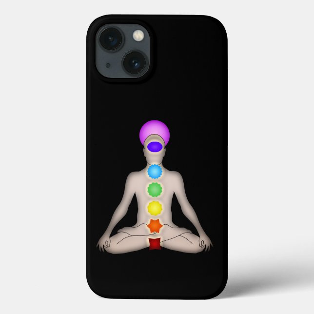 Chakras Case-Mate iPhone Hülle (Rückseite)