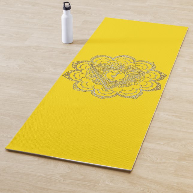 Chakras Manipura - Yoga Mat Yogamatte (Beispiel)