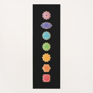 Chakras Rainbow Colors 7 Yogamatte