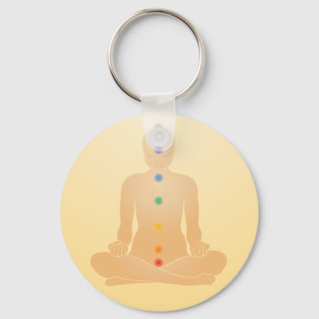 Chakras Schlüsselanhänger (Vorderseite)
