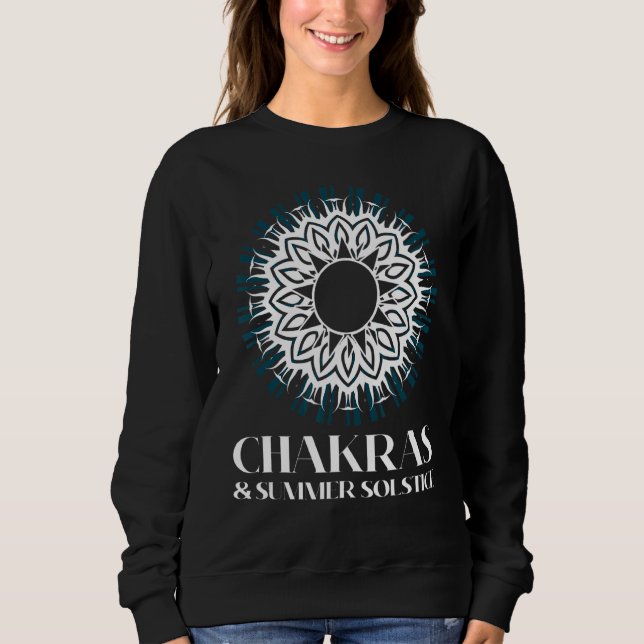 Chakras Summer Solstice Sweatshirt (Vorderseite)