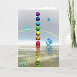 chakras weiß karte