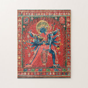 Chakrasamvara und Consort Vajravarahi Puzzle