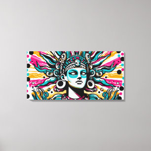 Chalchiuhtlicue 6 leinwanddruck