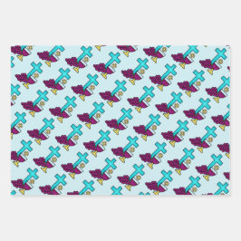 Chalice Bread Pattern Geschenkpapier Set