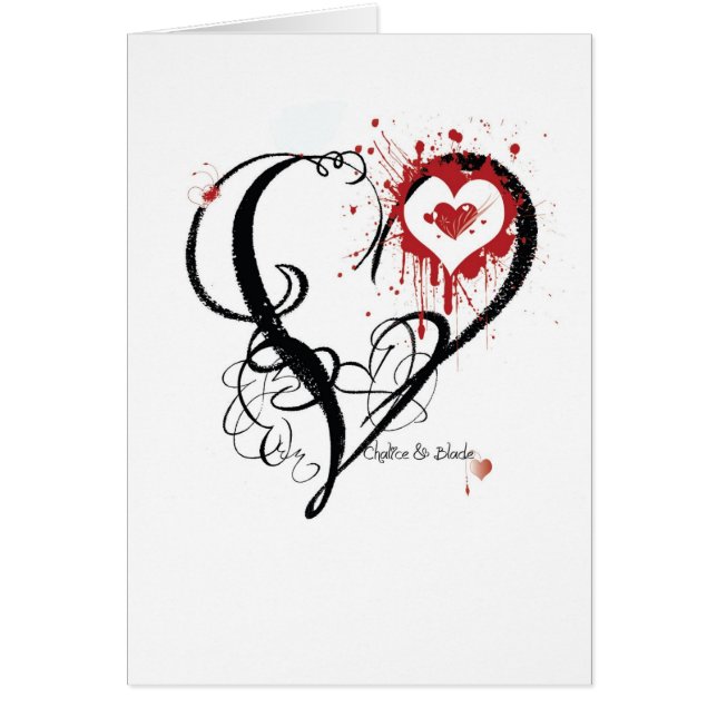 Chalice-und Blatt-Herz (Vorne)