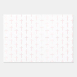 Chalice und Cross am Kommunitätstag Geschenkpapier Set