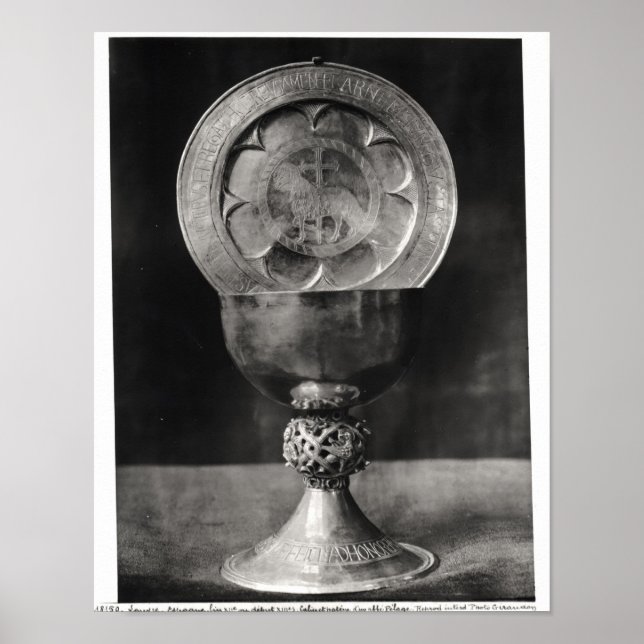 Chalice und Eucharist Plate Poster (Vorne)