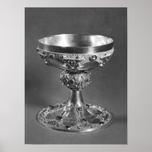 Chalice von Bischof St. Remigius von Reims Poster