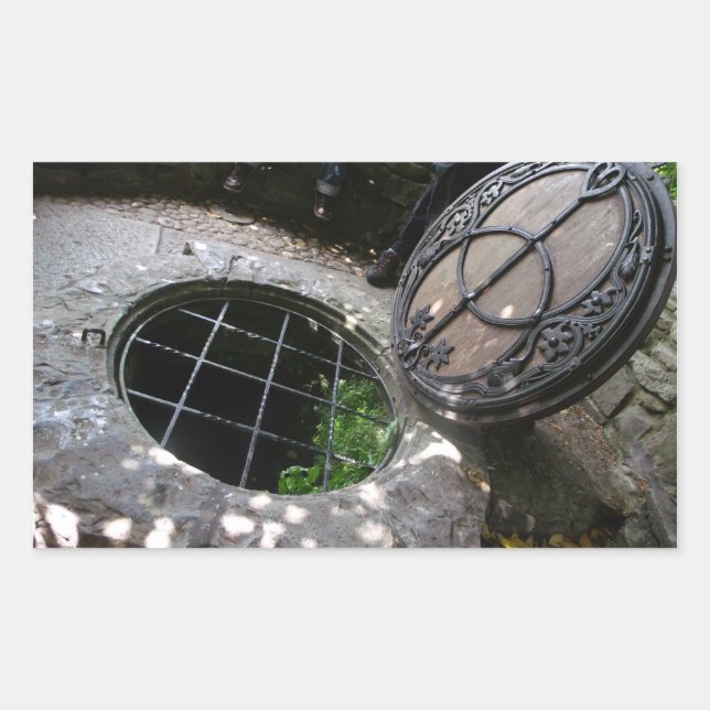 Chalice Wellhead Rechteckiger Aufkleber (Vorderseite)