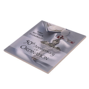 Chalice zum 50. Individuelle Name Fliese