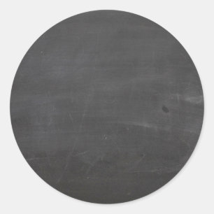 Chalk Board Runder Aufkleber