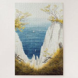Chalk Cliffs at Rügen: Ein romantisches Meisterwer Puzzle