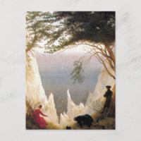 Chalk Cliffs on Rugen von Caspar David Friedrich P
