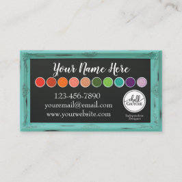 Chalk Couture Individuelle Visitenkarte