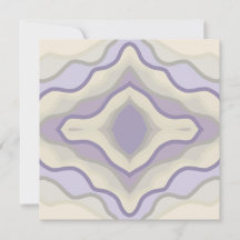 Chalk Gray Lavender Octagon Star Geometric Design