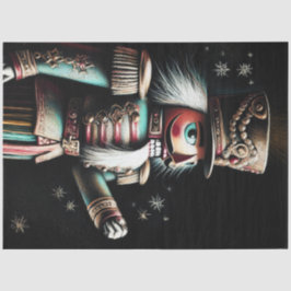 Chalk Illustriert Christmas Nutcracker Seidenpapier