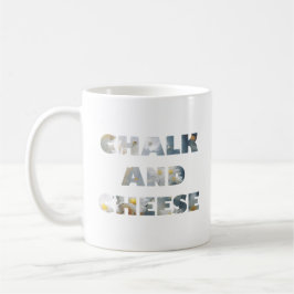 Chalk und Käse Kaffeetasse