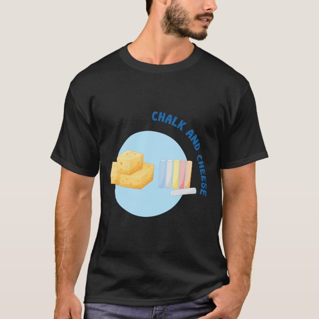 Chalk und Käse T-Shirt (Vorderseite)