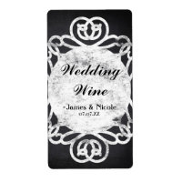 Chalk Vintag Frame Elegante Hochzeitsstimmung