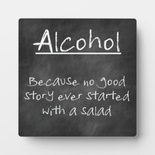 Chalkboard Bar Sign mit viel Spaß Fotoplatte