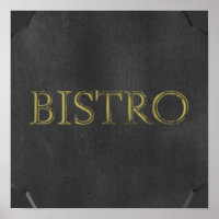 CHALKBOARD BISTRO SIGN RESTAURANT GRAPHIC LOGO ICO