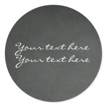 Chalkboard Chalk Custom Gastgeschenk Stickers