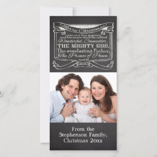 Chalkboard Christlich Weihnachten